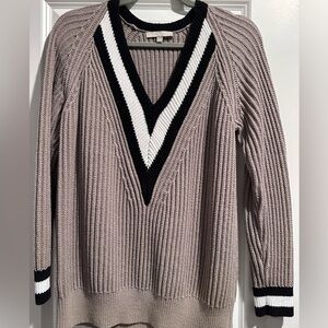 Joan Vass, size medium, v-neck sweater. Great shape!